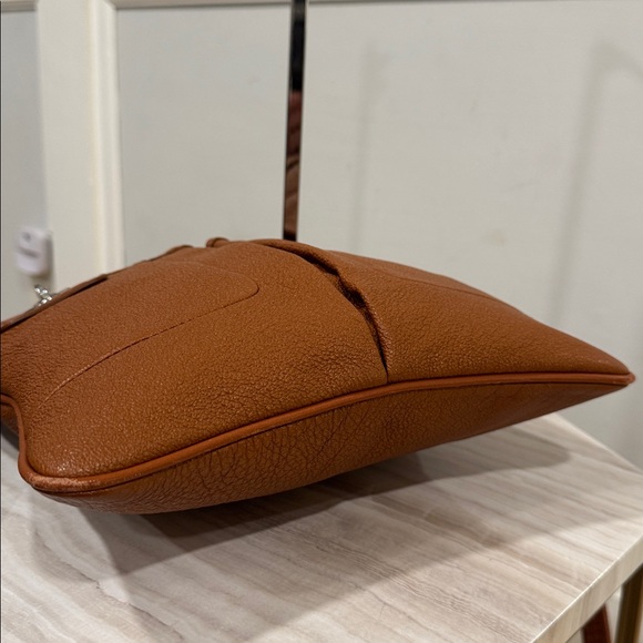 Marc Jacobs Bag Totally Turnlock Brown Leather Crossbody - Picture 9 of 17